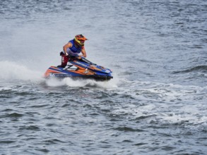 Olbia, Italy - September 16 - 2022 Aquabike world Championship gran prix of Italy