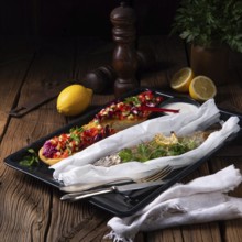 The perfect baked trout with lemon and herbs