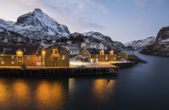 Nusfjord in the evening light