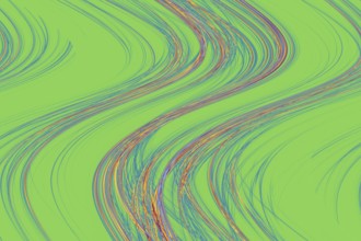 Abstract waves or curved design design background