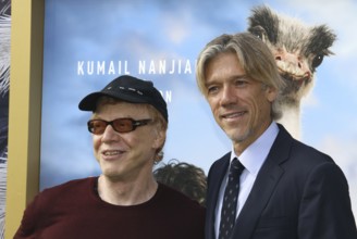 Danny Elfman and Stephen Gaghan at the Los Angeles premiere of 'Dolittle' held at the Regency