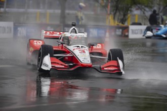 INDYCAR Series driver, SCOTT MCLAUGHLIN (3) of Christchurch, New Zealand, travels through the turns
