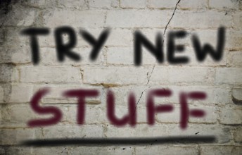 Try New Stuff Concept