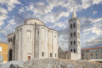 Roman Catholic Church of St. Donatus from Byzantine times in the historic centre of an old town on