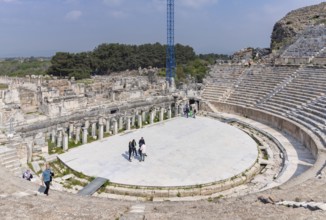 A picture of the Theater at the Ephesus Ancient City