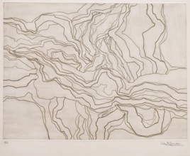 Untitled, Vicente Larrea, Etching on paper, Museo de Bellas Artes, Bilbao, Spain