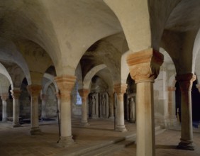 Crypt, interior of south-east, St., Saint, Saint