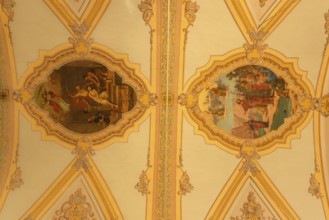 Catholic parish church, Walchsee, St John the Baptist, painting
