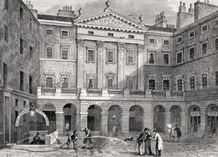 The Royal Exchange, Edinburgh, Scotland, 19th century