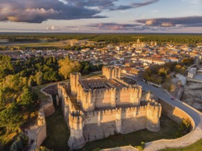Coca castle, XV century, Gothic-Mudejar, Coca, Segovia province, Spain