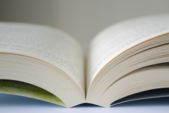 Open book - close-up