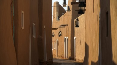 At Turaif, historical village in Diriyah, architecture, building, Saudi Arabia, Middle East, Middle