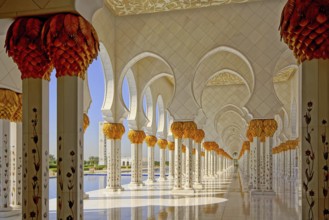 Sheik Zayed Mosque, Sheikh Zayed Mosque, Grand Mosque, Abu Dhabi, Middle East, Emirate, United Arab