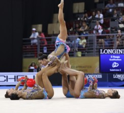 Sofia, Bulgaria - 15 September, 2018: Team United States of America performs during The 2018
