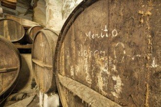 Original cellars of Palo Ripoll, Llucmajor, Majorca, Balearic Islands, Spain