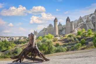 View of the Valley of Love in Cappadocia, Turkey