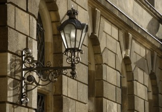 Street lamp in Dresden, Saxony, Germany