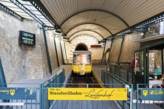 Dresden Loschwitz funicular railway, Dresden, Saxony, Germany