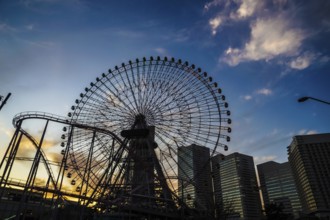Minato Mirai of buildings Yokohama and dusk sky. Shooting Location: Yokohama-city kanagawa