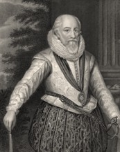 Edward Somerset, 4th Earl of Worcester, c. 1550-1628, an English aristocrat and an important