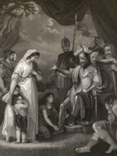Alfred der Große, 847-899, König der Westsachsen, Befreiung der Familie von Hastings