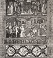 Legend of Saint Alexius, 10th century, Basilica of Saint Clement, Rome, Italy