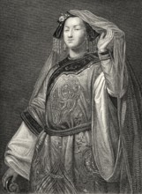 Turandot, Princess of China, character from the drama Turandot by Friedrich Schiller, 1759 - 1805