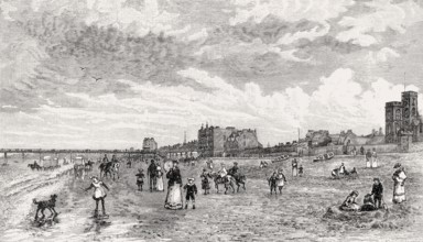 Portobello Beach, Edinburgh, Scotland, 19th century
