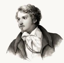 Justus Freiherr von Liebig, 1803 – 1873, German chemist and scientist, digitally edited