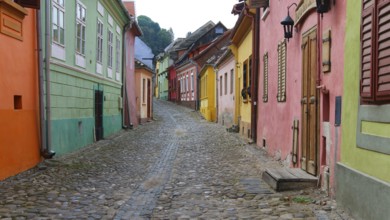 The City of Sighisoara in Romania