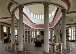 Czech Rep Frantiskovy Lázne/Franzensbad Glauber spring pavilion inside