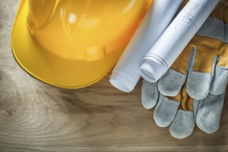 Protective gloves building helmet construction plans