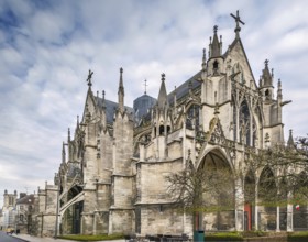 Basilica of Saint Urban is a massive medieval church in the city of Troyes, France