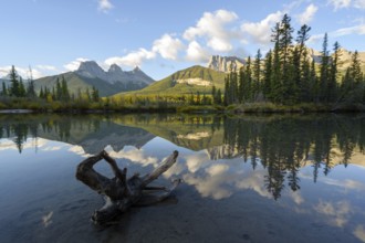 The Three Sisters Alberta Bannf National Park