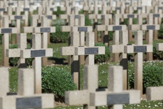 Cemetery of Vauxbuin, Picardy, France