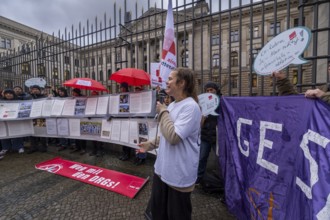 Germany, Berlin, 22 November 2024, Action against hospital reform, Health alliances submit appeal