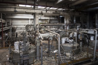 Details of an old abandoned factory