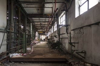 Details of an old abandoned factory