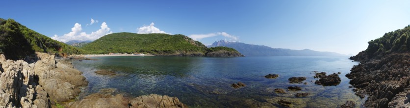 Panoramic view in the