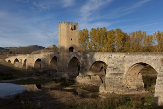 Bridge of Frias, Burgos, Castilla y Leon, Spain