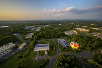 The New Jersey Lottery Festival of Ballooning, Solberg Airport, Whitehouse Station, NJ, USA, July