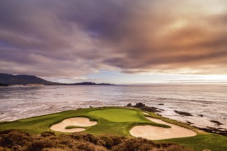 Pebble Beach golf course, Monterey, California, usa