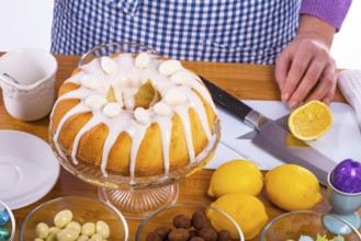 Cake glaze preparation