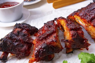 BBQ replacement ribs from a charcoal grill