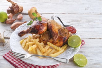 Chickens with chips
