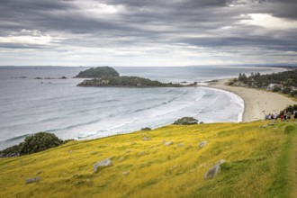 An image of Bay Of Plenty view from Mount Maunganui New Zealand