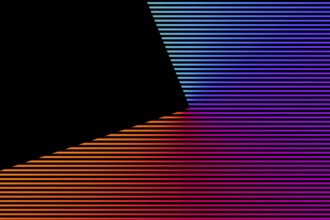 Bold stripes background illustration in bright colors
