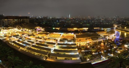 The Ratchada Train Market on a rainy day and with almost not visitors