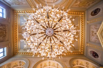 BRUSSELS ? AUGUST 06 : An interior view of the Royal Palace in Brussels, Belgium, AUGUST 06, 2014