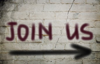 Join Us Concept